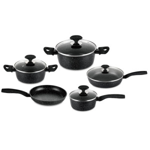 FORGED ALUMINUM COOKWARE SETGZY-F9PCS03