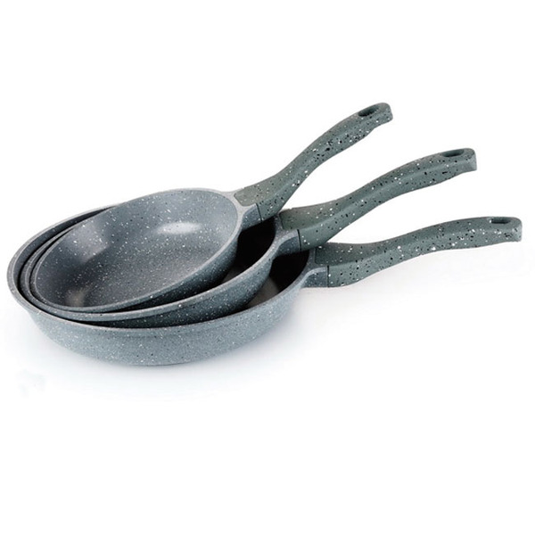 DIE-CAST ALUMINUM FRY PAN GZY-3PCSF