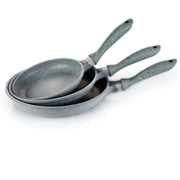 DIE-CAST ALUMINUM FRY PAN GZY-3PCSF2