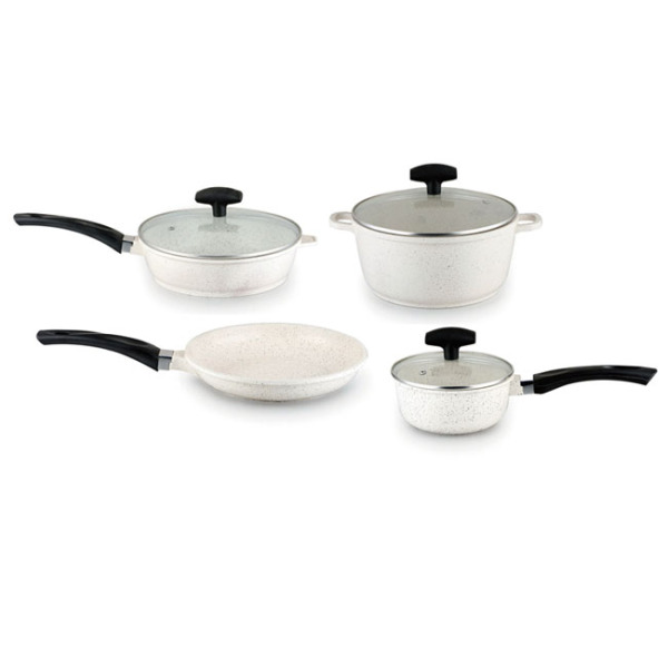 DIE-CAST ALUMINUM COOKWARE SET GZY-7PCS01