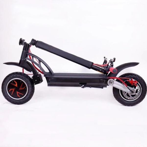 1000W Hot sale 10 Inch Foldable Dual Drive Electric Scooter GZY-9810A