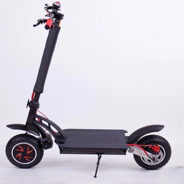 1000W Hot sale 10 Inch Foldable Dual Drive Electric Scooter GZY-9810A