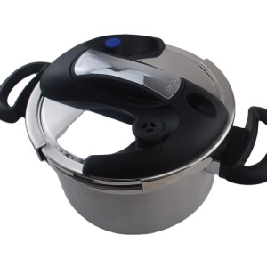 Home Kitchen Induction Rotation Stainless Steel Pressure Cooker