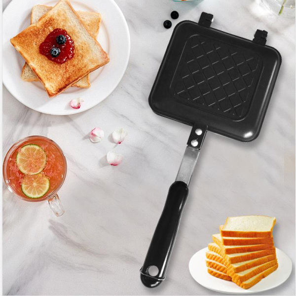 Aluminum Alloy Non-stick Electric Toaster Sandwich Maker Pan GZY-SM021A