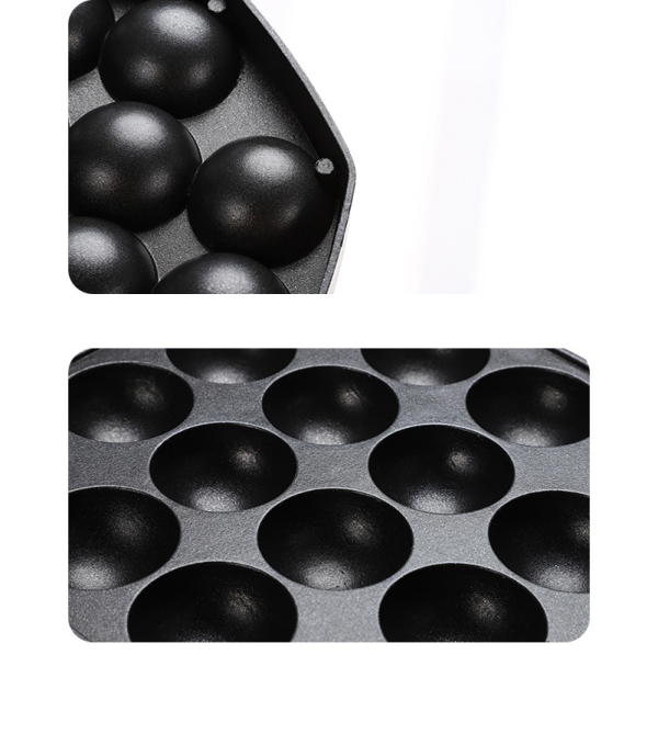 Die Cast Aluminum Promotional Various Durable Using Machine Plate Octopus Ball Maker GZY-KP012