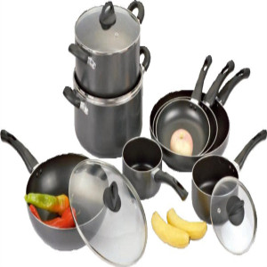 12PCS Heat-Resistant and Corrosion-Resistant Aluminum Cookware SetGZY12-19