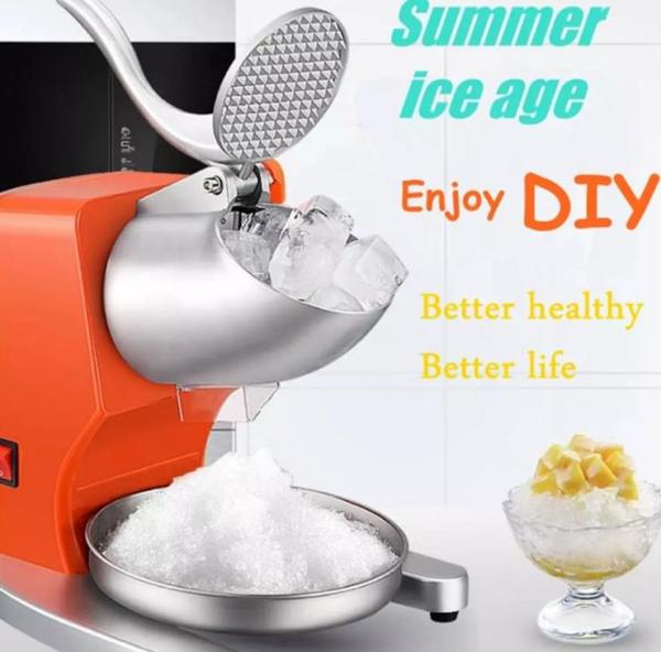 220V Small Automatic Electric Ice Crusher GZY-IC-108AO