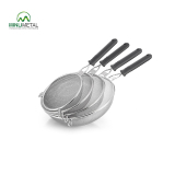S/S Mesh Strainer with Plastic Handle