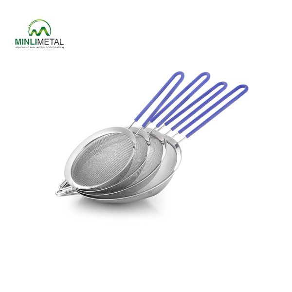 S/S Mesh Strainer with Silicone Handle MLD-6