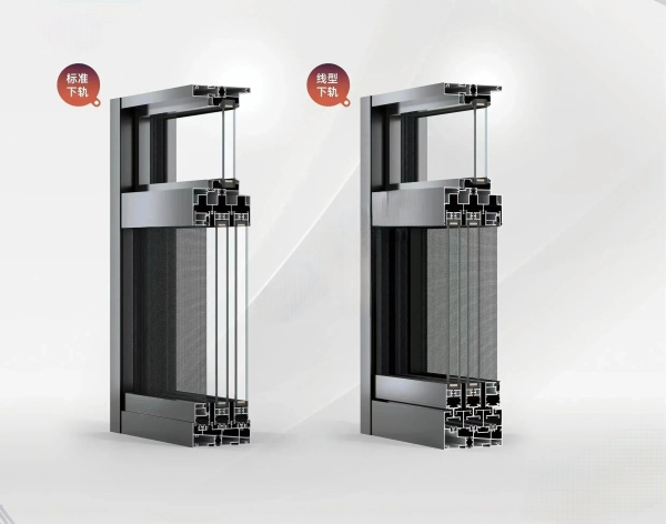霍阁3号140断桥隔热六轨推拉窗 140节能六轨推拉窗