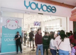 Hot opening of YOYOSO Store in Mexico Toluca in Mexico accelerate the development of the Northern