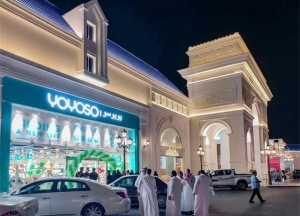 YOYOSO opened Tera Mall store in Saudi Arabia with the high popularity, the development of Middle East market being accelerating!