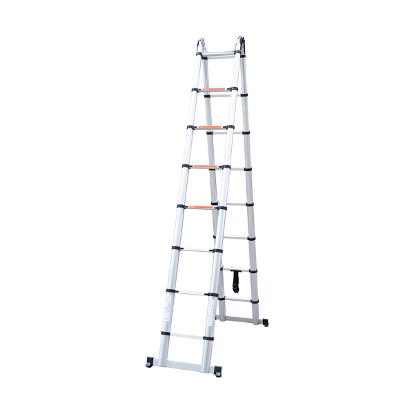 Enhanced version-joint dual-purpose telescopic ladder WG601-500B