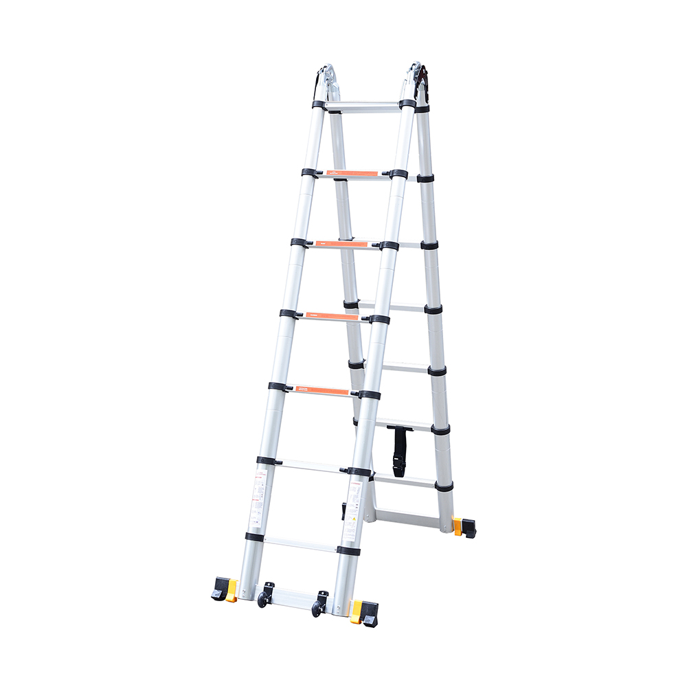 Enhanced version-joint dual-purpose telescopic ladder WG601-440B