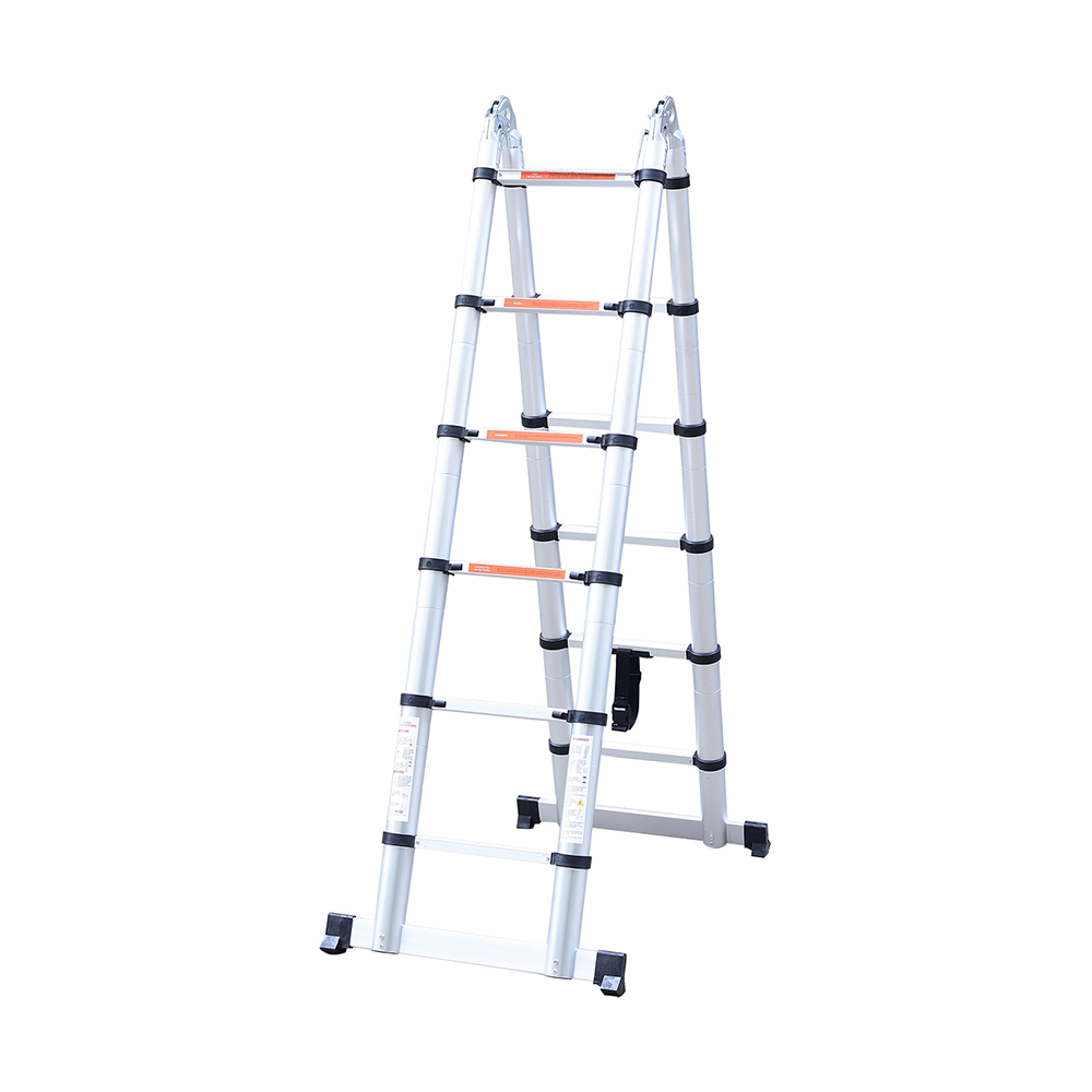 Joint dual-purpose telescopic ladder WG601-380A