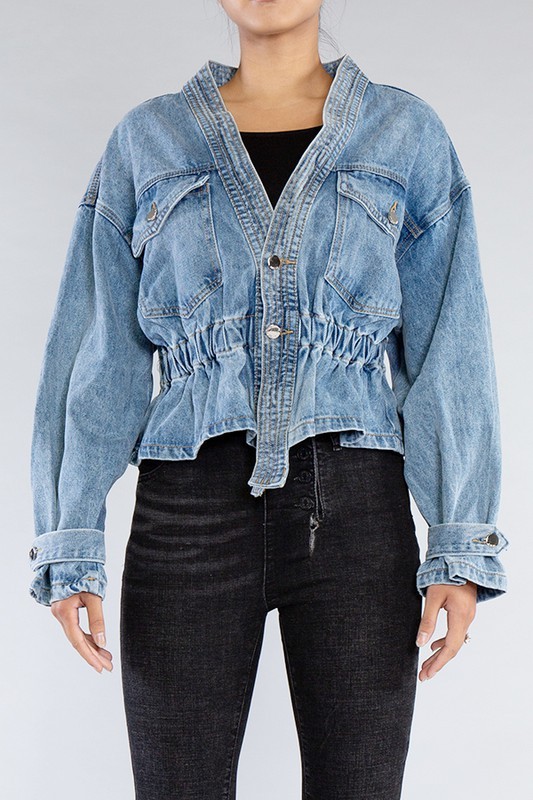 女士牛仔外套 