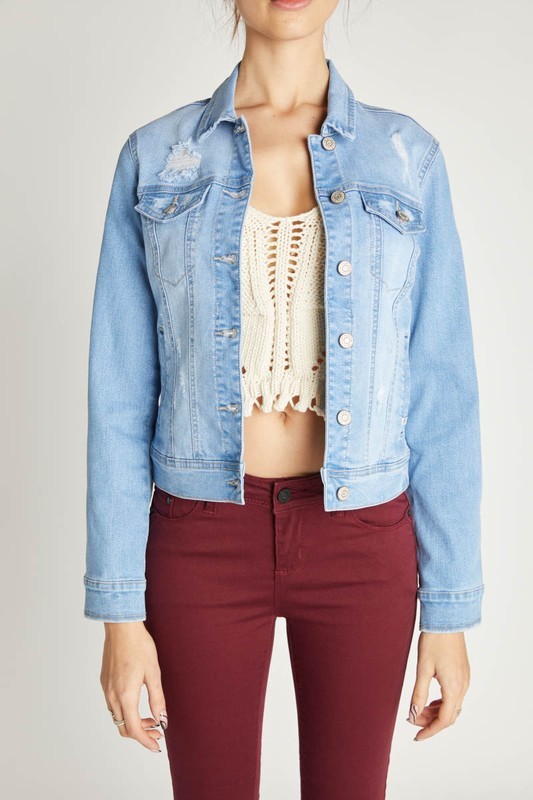 女士牛仔外套 