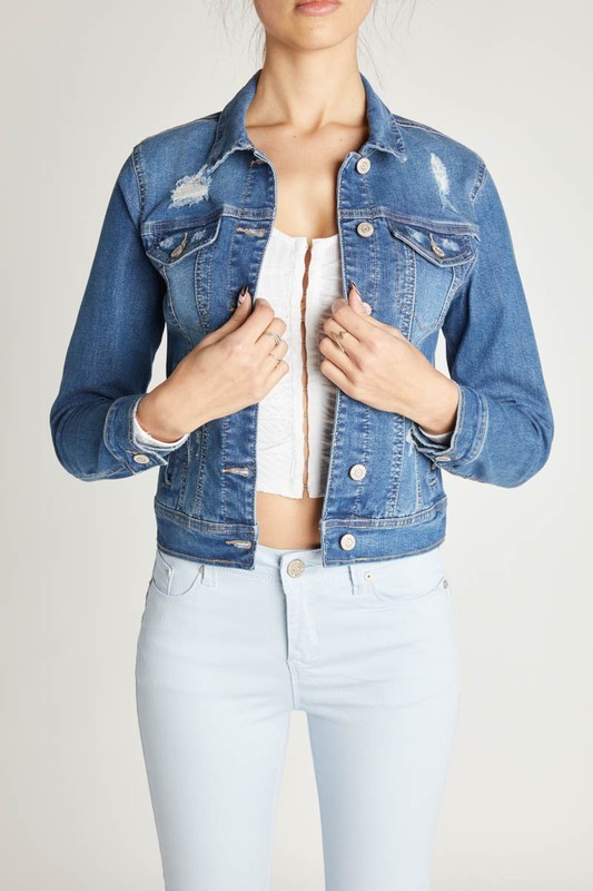 女士牛仔外套 