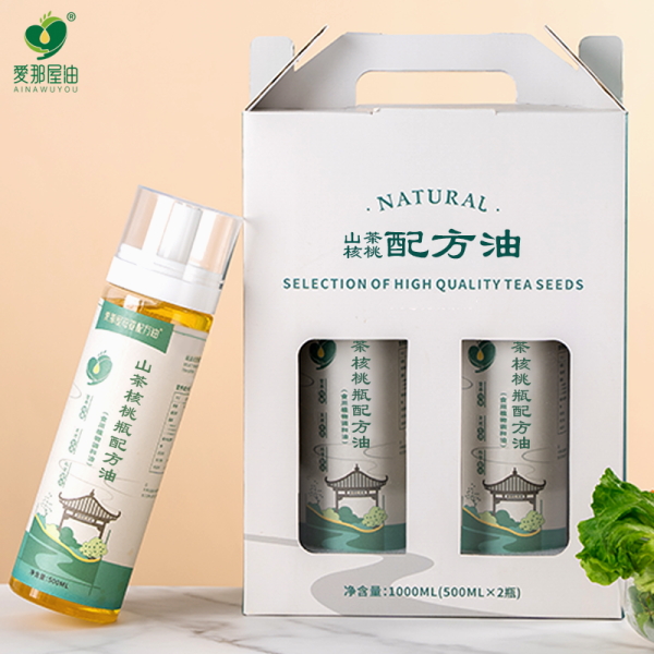 山茶核桃配方油 500ml*2瓶