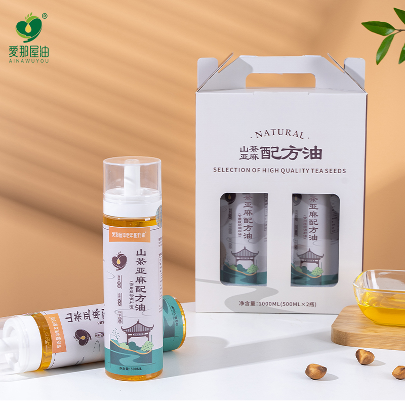 山茶亚麻配方油 500ml*2瓶