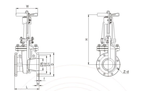 衬氟闸阀 Z41PFA/F4/F46/GXPO