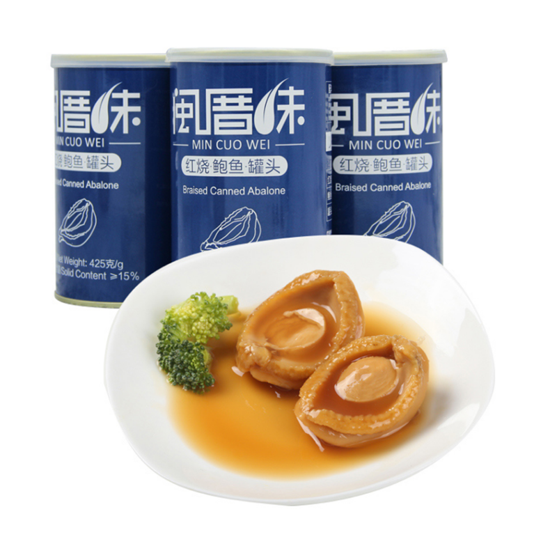 红烧鲍鱼罐头