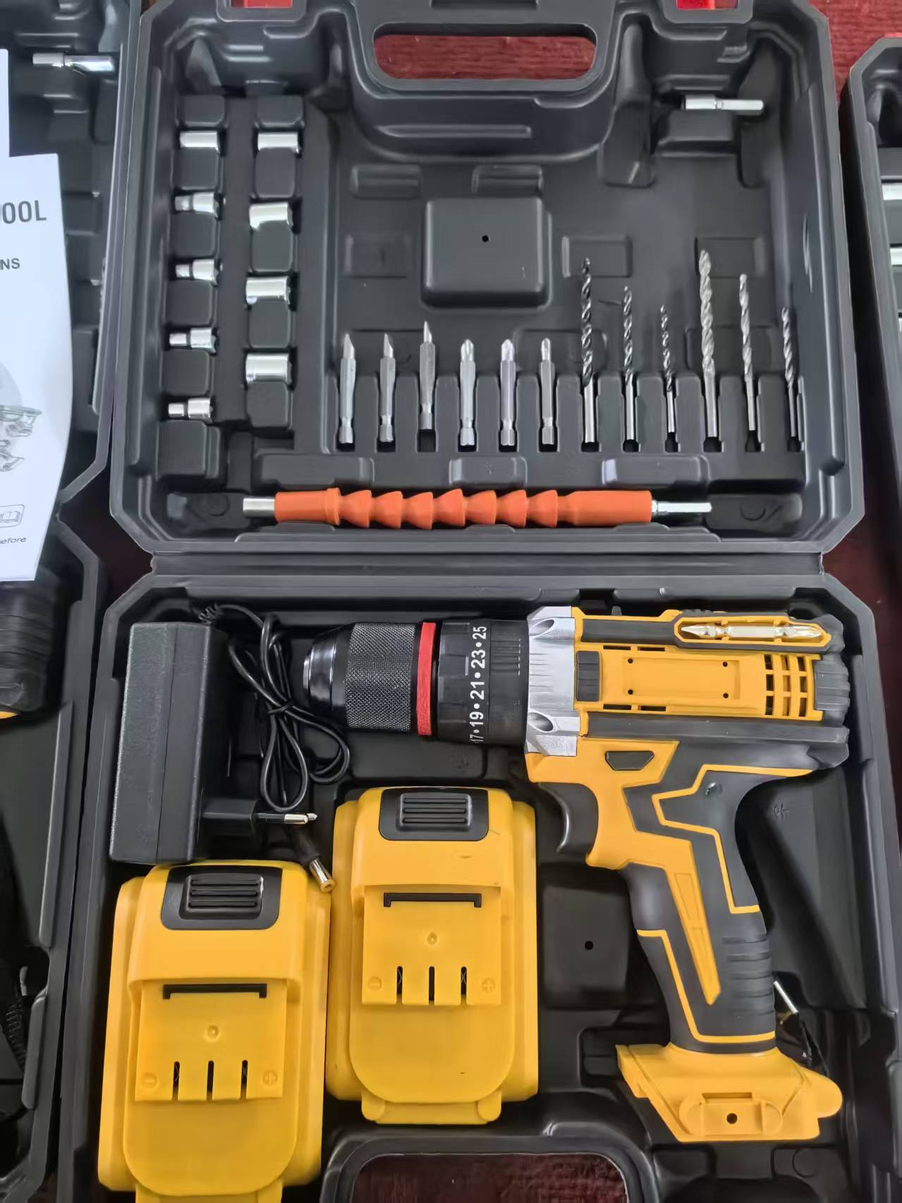 Cordless Drill machine setnull