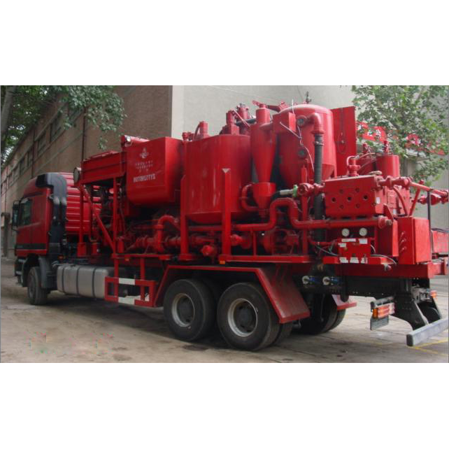Double Pump Auto Mixing Cementing Truck 