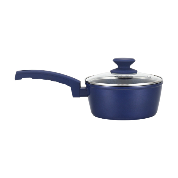 Forged Alu. Blue diamond coated Sauce Pan BY_BLDM3