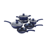 Forged Alu. Blue Diamond Coated Cookware Set