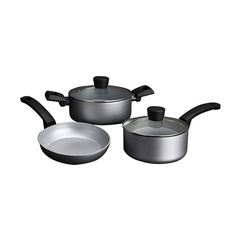 Silver Cookware Set of 5