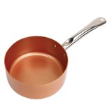 Copper Sauce Pan With Lid