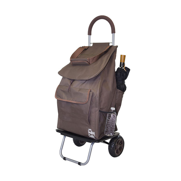 The extra pocket  shopping trolley ELD-G102