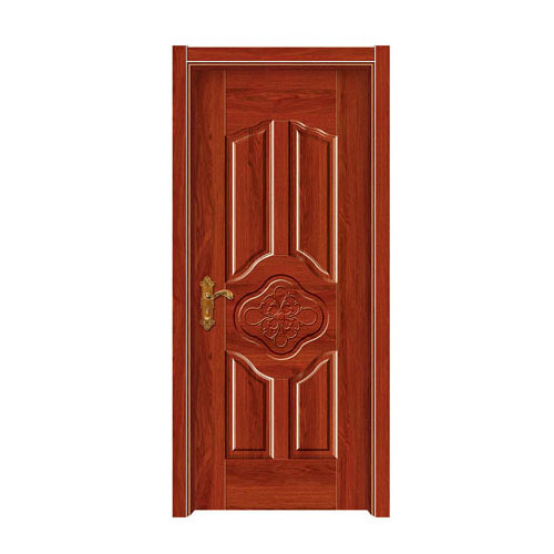 韩式工艺木门 HS-672(红檀)