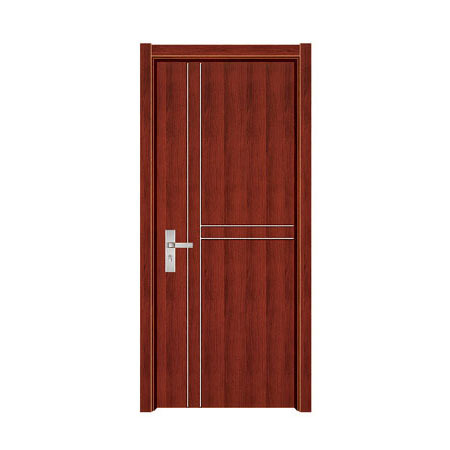 韩式工艺木门 HS-640(红拼木)