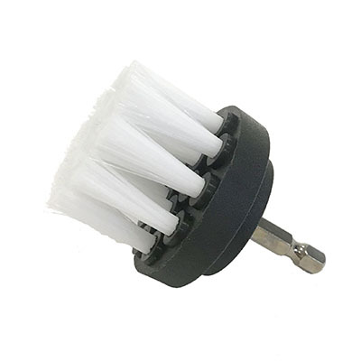 White electric drill brush 2 inches 