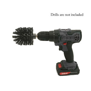 Black electric drill brush 3.5 inches 