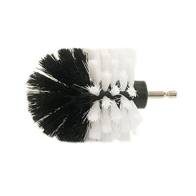 White electric drill brush 3.5 inches 