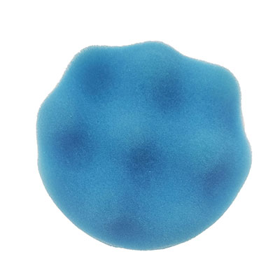 Blue ripple sponge