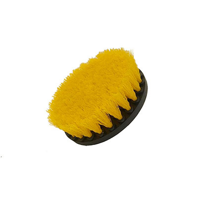 Yellow electric drill brush 5 inches 