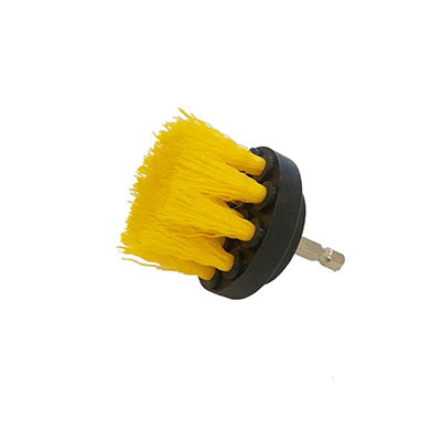 Yellow electric drill brush 2 inches 