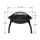 Four Legged Brazier StoveBBQ5055