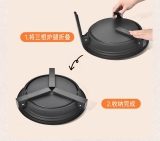 三层三脚套炉3001