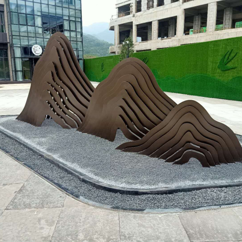 宁波大爱城景观雕塑项目