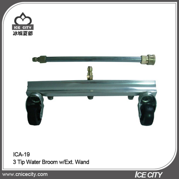 3 Tip Water Broom w/Ext. Wand ICA-19