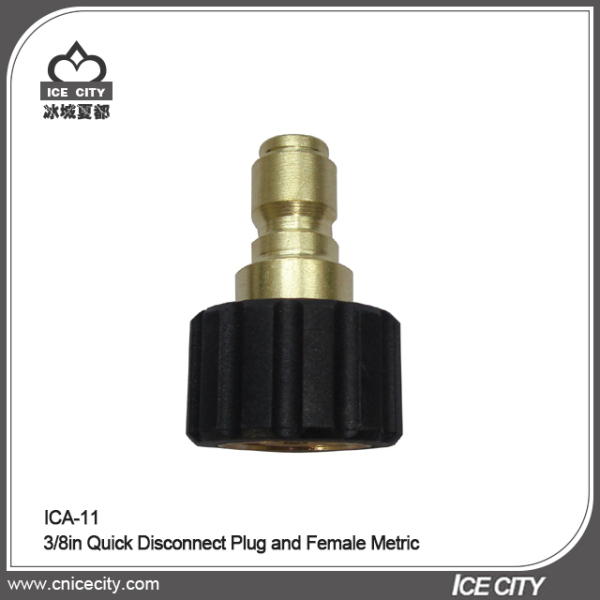 3/8in Quick Disconnect Plug and Female Metric ICA-11