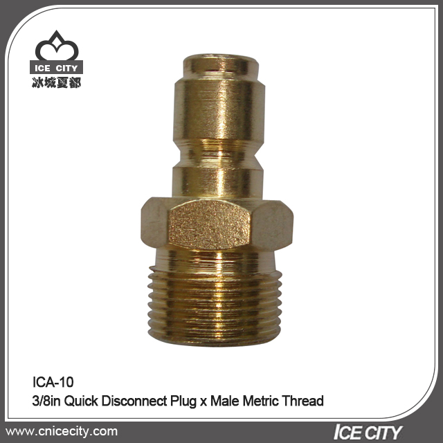 3/8in Quick Disconnect Plug x Male Metric Thread ICA-10