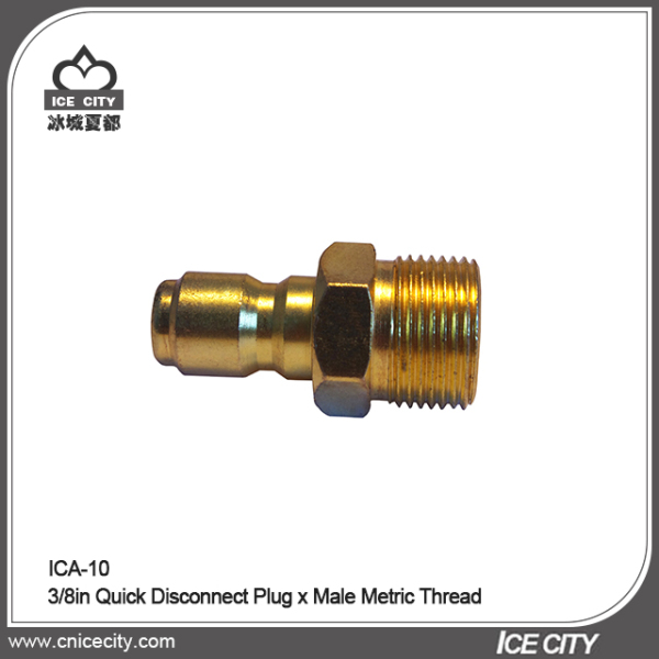 3/8in Quick Disconnect Plug x Male Metric Thread ICA-10