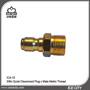 3/8in Quick Disconnect Plug x Male Metric Thread