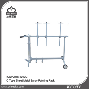 C Type Sheet Metal Spray Painting Rack